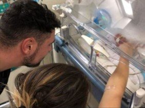 Young couple’s desperate bid to bring newborn baby home