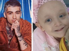 Zayn Malik’s secret support