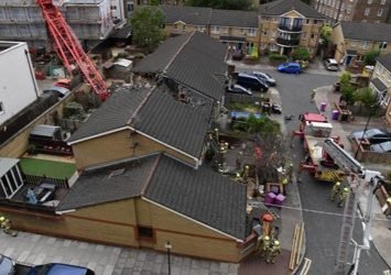 Tragic Bow Crane Collapse